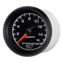 Laden Sie das Bild in den Galerie-Viewer, Autometer ES 52.4mm Pyrometer 0-1600 Degree F FSE Gauge