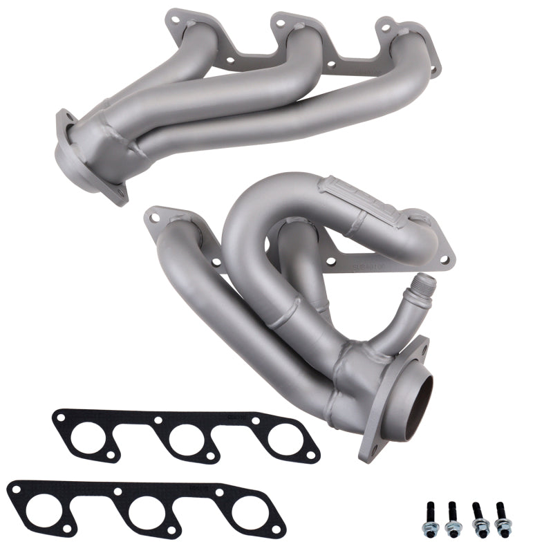 BBK 05-10 Mustang 4.0 V6 Shorty Tuned Length Exhaust Headers - 1-5/8 Chrome