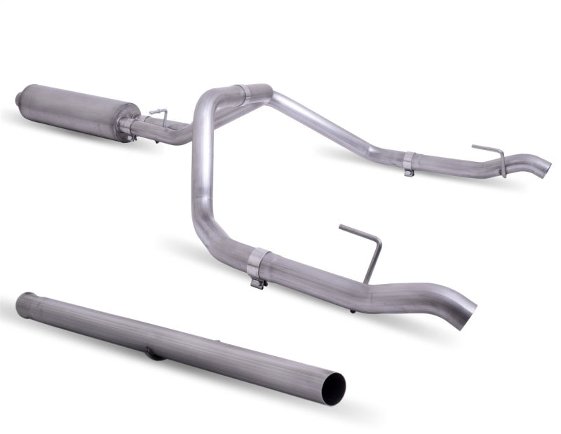 Gibson 19-21 Chevrolet 1500 Pickup 5.3L 2.5in Cat-Back Dual Split Exhaust - Stainless