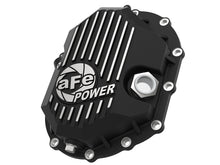 Carica l&#39;immagine nel visualizzatore di Gallery, AFE Power 11-18 GM 2500-3500 AAM 9.25 Axle Front Differential Cover Black Machined Street Series