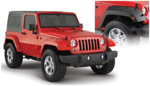 Charger l&#39;image dans la galerie, Bushwacker 07-18 Jeep Wrangler Pocket Style Flares 2pc - Black