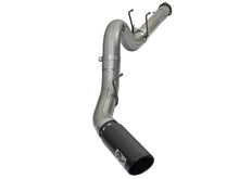 Carica l&#39;immagine nel visualizzatore di Gallery, aFe Large Bore-HD 5in DPF Back 409 SS Exhaust System w/Black Tip 2017 Ford Diesel Trucks V8 6.7L(td)