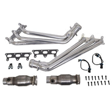 Charger l&#39;image dans la galerie, BBK 10-11 Camaro V6 Long Tube Exhaust Headers With Converters - 1-5/8 Silver Ceramic