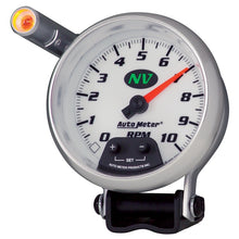 Load image into Gallery viewer, Autometer Quick Lite 3 3/4in 10k RPM Pedestal Tachometer w/ ext.