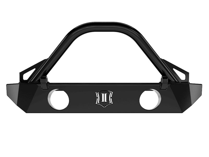 ICON 07-18 Jeep Wrangler JK Comp Series Front Bumper w/Fogs/Bars/Tabs