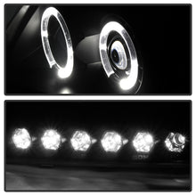 Load image into Gallery viewer, Spyder Ford F150 97-03 Projector - LED Halo Amber Reflctr LED Blk Smke PRO-YD-FF15097-1P-AM-BSM