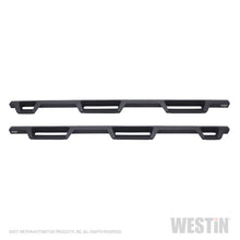 गैलरी व्यूवर में इमेज लोड करें, Westin/HDX 09-18 Dodge/Ram 1500 Crew Cab (5.5ft Bed) Drop Wheel to Wheel Nerf Step Bars - Txt Black