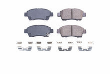 Charger l&#39;image dans la galerie, Power Stop 2000 Toyota Echo Front Z17 Evolution Ceramic Brake Pads w/Hardware