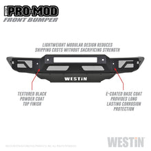 गैलरी व्यूवर में इमेज लोड करें, Westin 19-21 Ford Ranger Pro-Mod Front Bumper - Tex. Blk