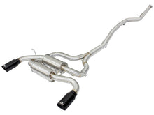 Charger l&#39;image dans la galerie, aFe MACHForce XP SS-304 Black Tip 2.5in Dia Cat Back Exhaust 12-14 BMW 335i (F30) 3.0L (t)