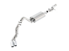 Carica l&#39;immagine nel visualizzatore di Gallery, Borla Touring Cat Back 15-16 GMC Denali 6.2L V8 2.75in, 2.25in Dual Same Side Exit 4in Tips Exhaust