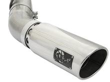 Carica l&#39;immagine nel visualizzatore di Gallery, aFe LARGE BORE HD 5in 409-SS DPF-Back Exhaust w/Polished Tip 2017 GM Duramax V8-6.6L (td) L5P