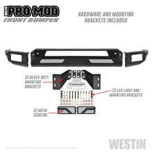 गैलरी व्यूवर में इमेज लोड करें, Westin 2010-2019 Dodge Ram 2500/3500 ( Old Body Style )  Pro-Mod Front Bumper