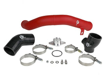 Cargar imagen en el visor de la galería, aFe BladeRunner 2.5in Aluminium Hot Side Charge Pipe 15-20 Subaru WRX 2.0T - Red