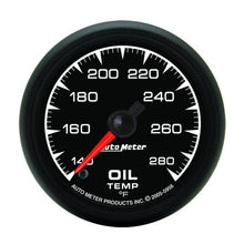 Laden Sie das Bild in den Galerie-Viewer, Autometer ES 52.4mm 140-280 Degree F Oil Temprature Gauge