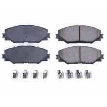 Carica l&#39;immagine nel visualizzatore di Gallery, Power Stop 09-10 Pontiac Vibe Front Z17 Evolution Ceramic Brake Pads w/Hardware