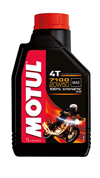 Motul 7100 4T Synthetic Oil, 1 Liter, 20W50