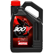 Load image into Gallery viewer, MOTUL 300V FACTORY LINE ROAD RACING ENGINE OIL 5W40 - 2to4wheels
