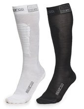 Load image into Gallery viewer, Sparco SOCK COMP SIL INS WHT 44/45