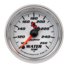 गैलरी व्यूवर में इमेज लोड करें, Autometer C2 52mm 100-260 Deg F Electronic Water Temp Gauge