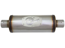 Cargar imagen en el visor de la galería, aFe MACH Force-Xp 409 SS Muffler 2-1/2in Center/Center 14in L X 6in Dia - Round Body