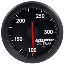 Cargar imagen en el visor de la galería, Autometer Airdrive 2-1/6in Trans Temperature Gauge 100-300 Degrees F - Black