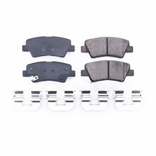 Carica l&#39;immagine nel visualizzatore di Gallery, Power Stop 16-19 Hyundai Tucson Rear Z17 Evolution Ceramic Brake Pads w/Hardware