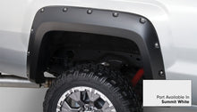 Charger l&#39;image dans la galerie, Bushwacker 16-18 GMC Sierra 1500 Pocket Style Flares 4pc - Summit White (Mudflaps Must Be Removed)