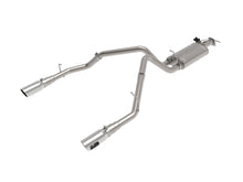 Carica l&#39;immagine nel visualizzatore di Gallery, aFe Gemini XV 3in 304 SS Cat-Back Exhaust 19-21 Ram 1500 V8 5.7L Hemi w/ Polish Tips