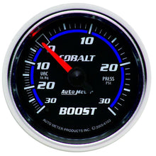 Carica l&#39;immagine nel visualizzatore di Gallery, Autometer Cobalt 52mm 30psi mechanical Boost Gauge