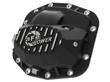 Carica l&#39;immagine nel visualizzatore di Gallery, aFe Pro Series Front Differential Cover Black 2018+ Jeep Wrangler (JL) V6 3.6L (Dana M186)