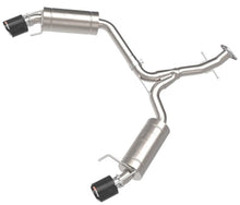 Cargar imagen en el visor de la galería, aFe POWER Takeda 06-13 Lexus IS250/IS350 SS Axle-Back Exhaust w/ Carbon Tips