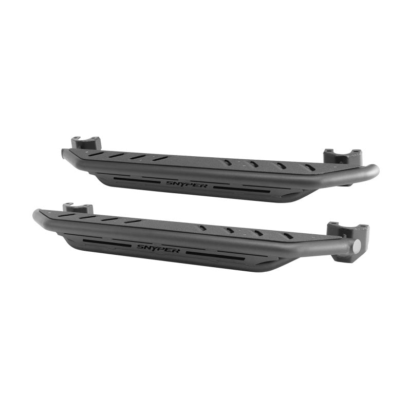 Westin/Snyper 07-17 Jeep Wrangler Triple Tube Rock Rail Steps - Textured Black