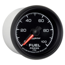 Laden Sie das Bild in den Galerie-Viewer, Autometer ES 52mm 0-100 PSI Fuel Pressure Gauge