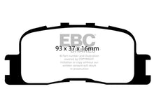 Charger l&#39;image dans la galerie, EBC 02-03 Lexus ES300 3.0 Greenstuff Rear Brake Pads