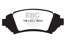 Charger l&#39;image dans la galerie, EBC 05 Buick Le Sabre (FWD) 3.8 (16in Wheels) Redstuff Front Brake Pads