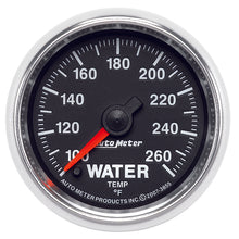 Laden Sie das Bild in den Galerie-Viewer, Autometer GS 100-260 degree Electronic Water Temperature Gauge