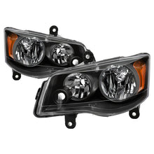 गैलरी व्यूवर में इमेज लोड करें, xTune 11-17 Dodge Grand Caravan OEM Style Headlights - Black (HD-JH-CHRTC08-AM-BK)