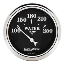 Carica l&#39;immagine nel visualizzatore di Gallery, Autometer 2 1/16in 250 Degree F Old Tyme Electric Water Temp Gauge