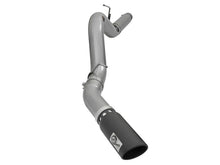 Carica l&#39;immagine nel visualizzatore di Gallery, aFe LARGE Bore HD 5in Exhausts DPF-Back SS w/ Black Tips 16-17 GM Diesel Truck V8-6.6L (td) LML/L5P