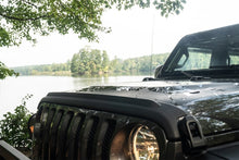 Load image into Gallery viewer, Bushwacker 18-19 Jeep Wrangler Rubicon/Sport//Unlimited/Sport S Hood Stone Guard- Black