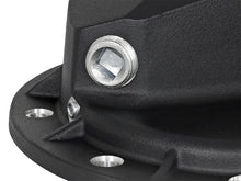 Cargar imagen en el visor de la galería, AFE Rear Differential Cover Black w/Machined Fins Nissan Titan XD 16-19 - w/Oil