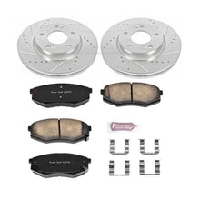 Carica l&#39;immagine nel visualizzatore di Gallery, Power Stop 10-12 Hyundai Tucson Front Z23 Evolution Sport Brake Kit