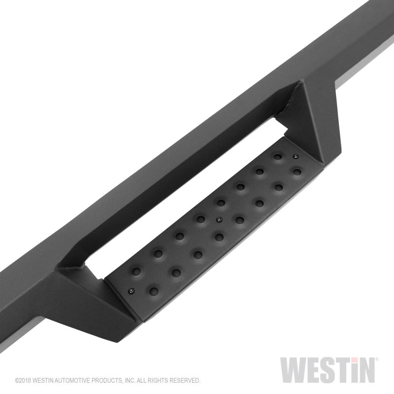 Westin 19-21 RAM 1500 QC 6.5ft bed (Excludes Classic) HDX Drop W2W Nerf Step Bars - Textured Black