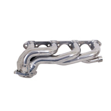 Laden Sie das Bild in den Galerie-Viewer, BBK 87-95 Ford F150 Truck 5.8 351 Shorty Unequal Length Exhaust Headers - 1-5/8 Silver Ceramic