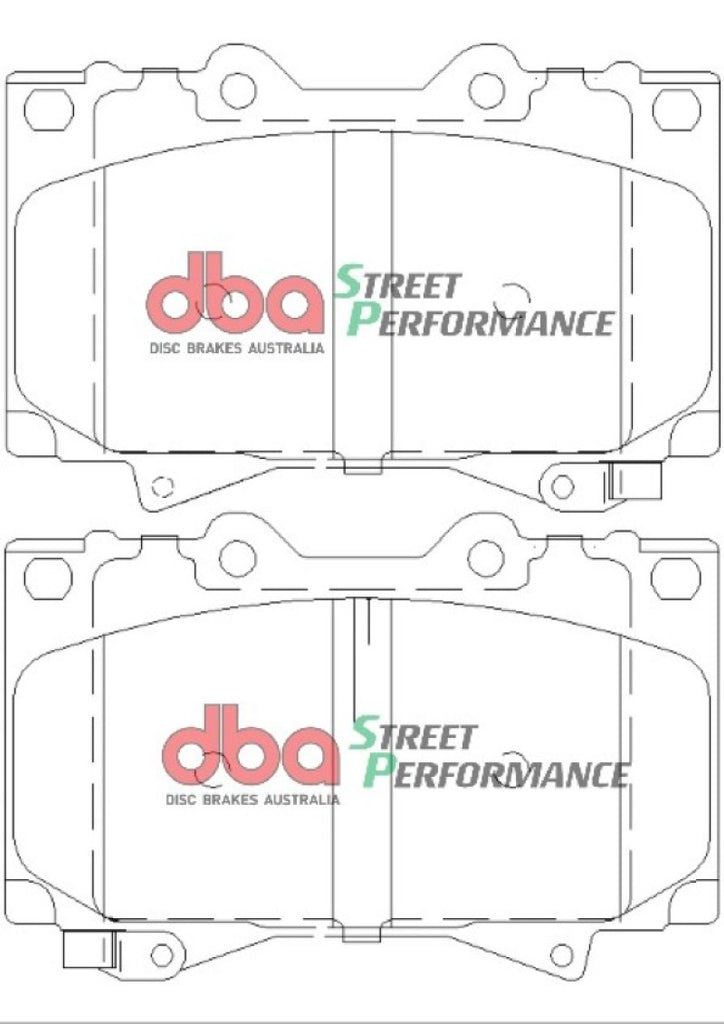 DBA 00-07 Toyota Land Cruiser SD610 Front Brake Pads