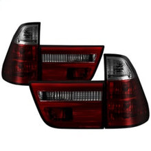 Charger l&#39;image dans la galerie, Spyder BMW E53 X5 00-06 4PCS Euro Style Tail Lights- Red Smoke ALT-YD-BE5300-RS