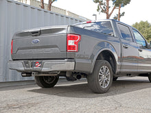 Charger l&#39;image dans la galerie, aFe Gemini XV 3in 304 SS Cat-Back Exhaust 15-20 Ford F-150 V6 2.7L/3.5 w/ Black Tips