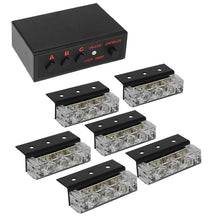 Load image into Gallery viewer, Xtune LED Strobe Lights 6 pcs 18 LEDs w/Control Box White ACC-LED-STL18-W