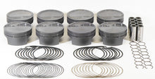 Carica l&#39;immagine nel visualizzatore di Gallery, Mahle MS Piston Set SBF 331ci 4.030in Bore 3.25in Stroke 5.4in Rod .927 Pin -16cc 8.9 CR Set of 8